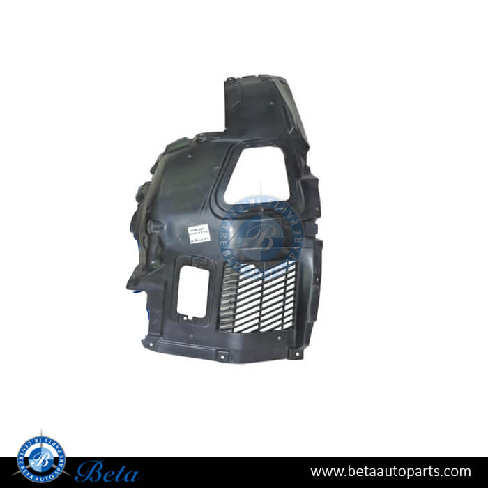 Left Side Front Wheel Fender Liner - Front Half for BMW 5 Series F10 2010-2013 models, Part Number 51717186727 Left Side Front Wheel Fender Liner - Front Half for BMW 5 Series F10 2010-2013 models, Part Number 51717186727